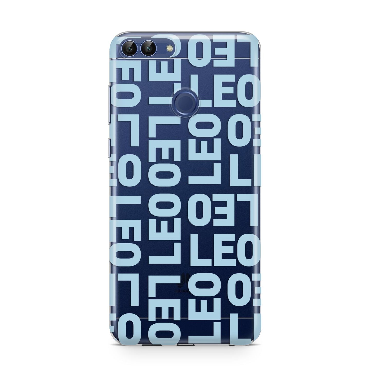 Bold Blue Block Names Huawei P Smart Case