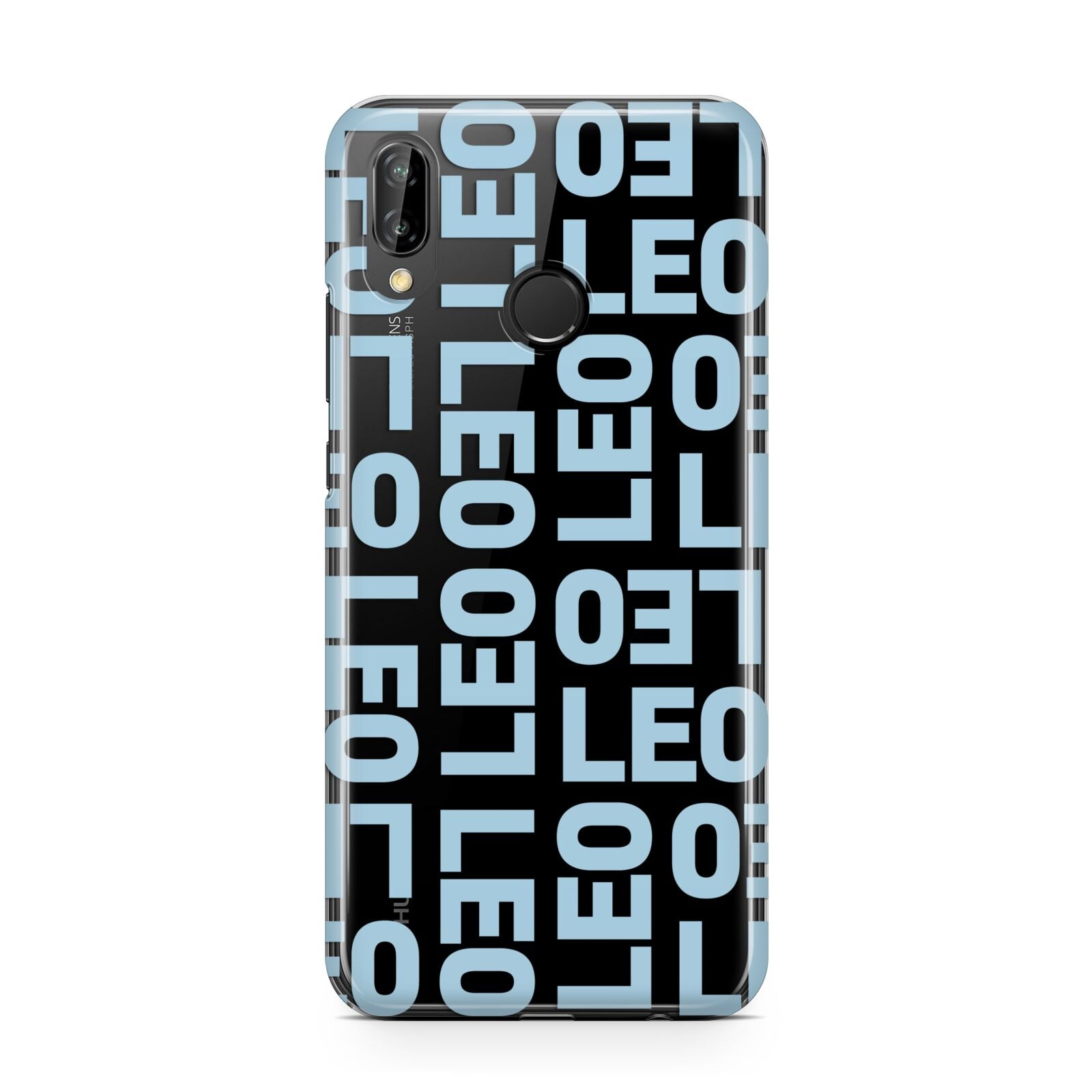 Bold Blue Block Names Huawei P20 Lite Phone Case