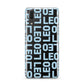 Bold Blue Block Names Huawei P20 Phone Case