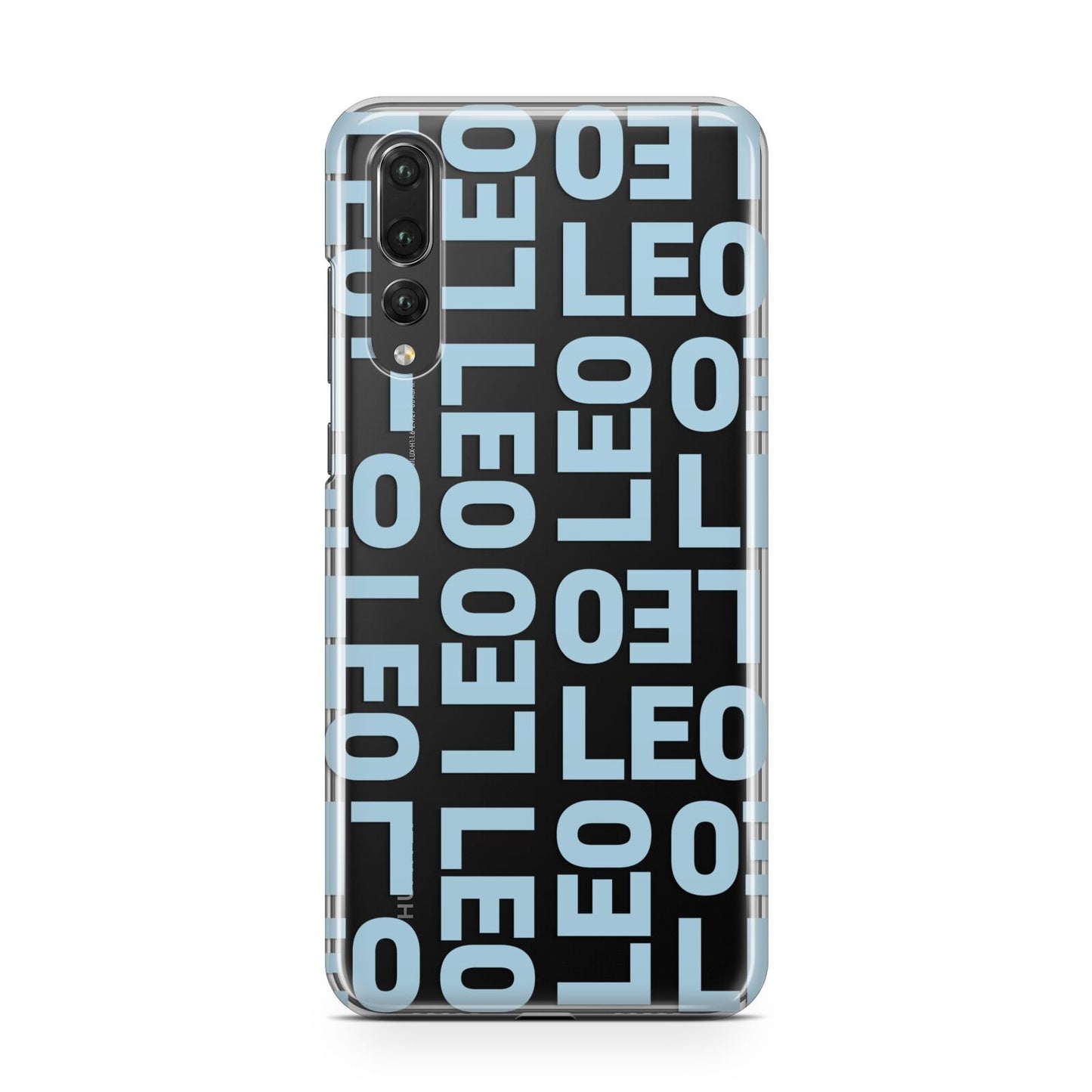 Bold Blue Block Names Huawei P20 Pro Phone Case