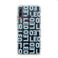 Bold Blue Block Names Huawei P40 Lite E Phone Case