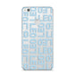 Bold Blue Block Names Huawei P8 Lite Case
