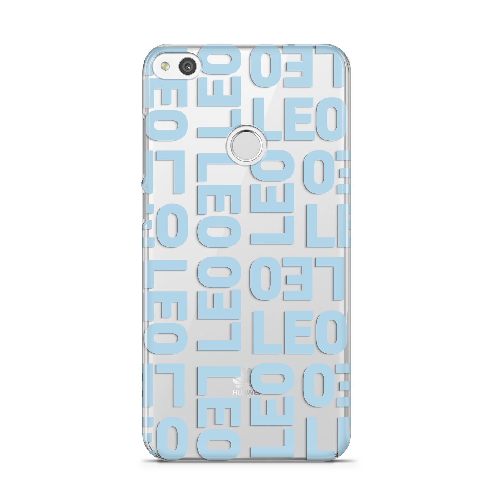 Bold Blue Block Names Huawei P8 Lite Case