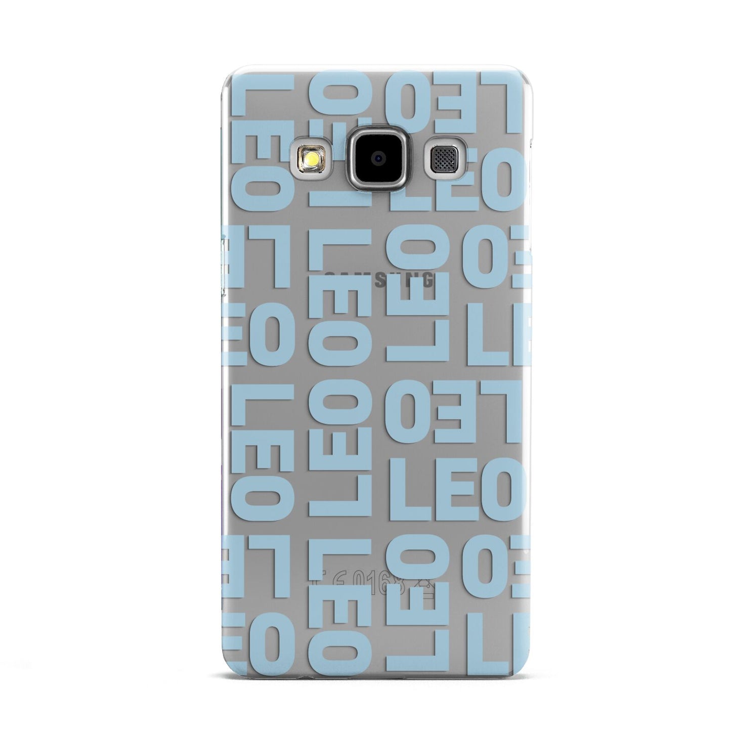 Bold Blue Block Names Samsung Galaxy A5 Case