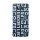 Bold Blue Block Names Samsung Galaxy Alpha Case