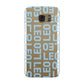 Bold Blue Block Names Samsung Galaxy Case