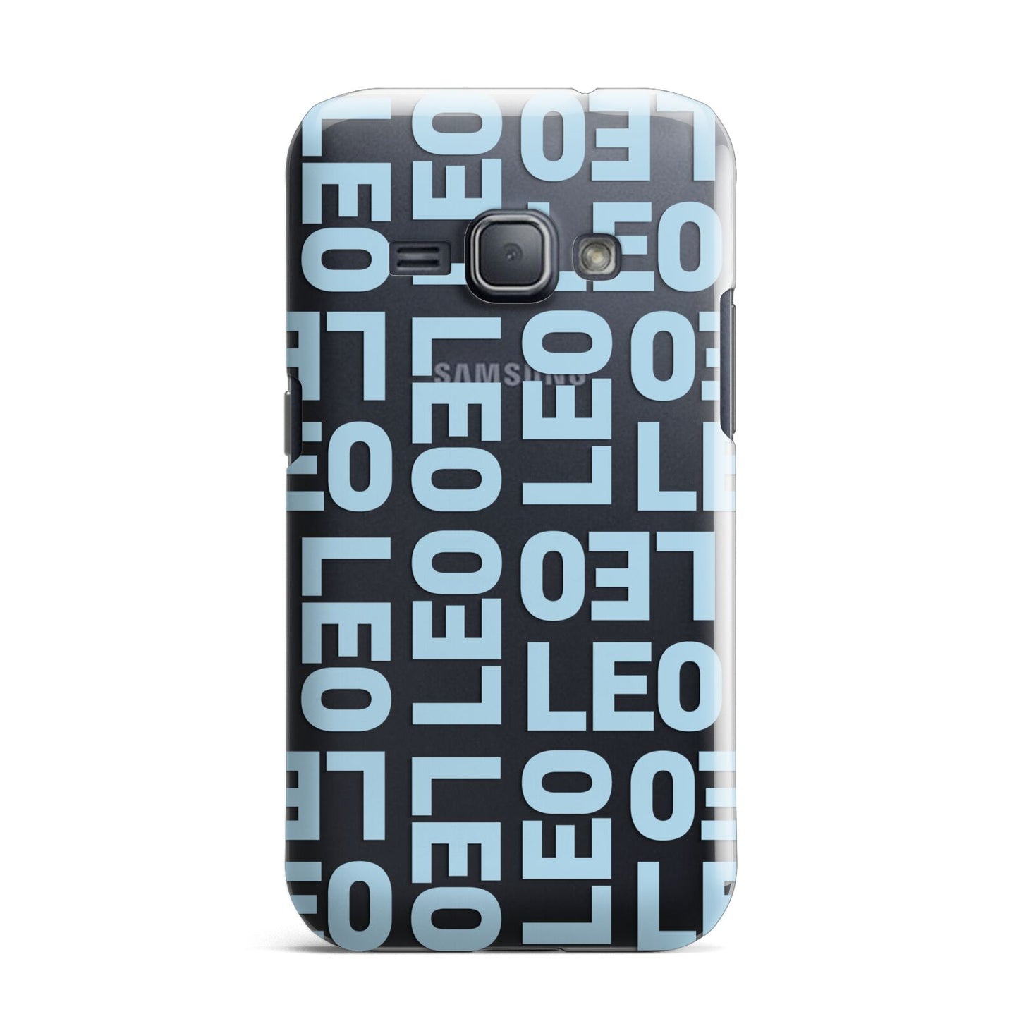 Bold Blue Block Names Samsung Galaxy J1 2016 Case