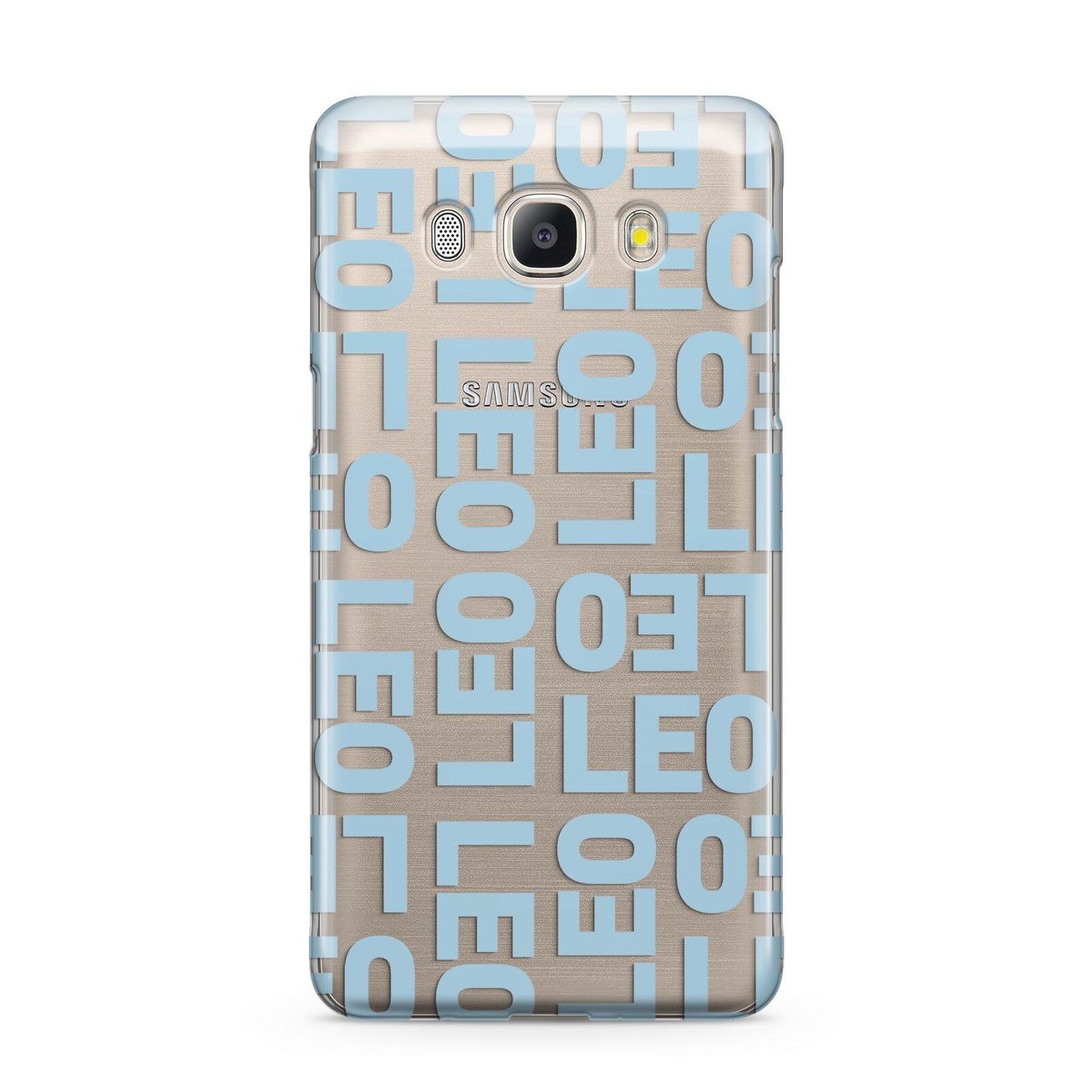 Bold Blue Block Names Samsung Galaxy J5 2016 Case