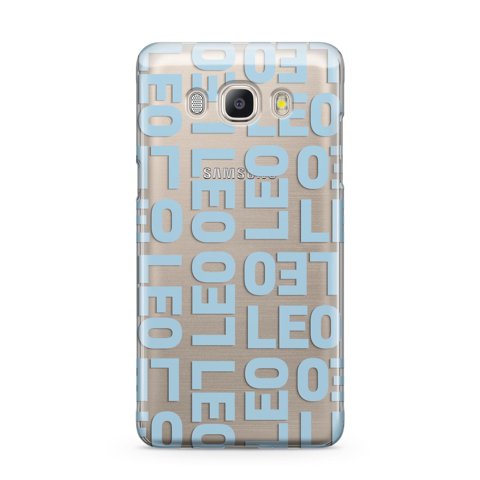 Bold Blue Block Names Samsung Galaxy J5 2016 Case