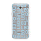 Bold Blue Block Names Samsung Galaxy J7 2017 Case