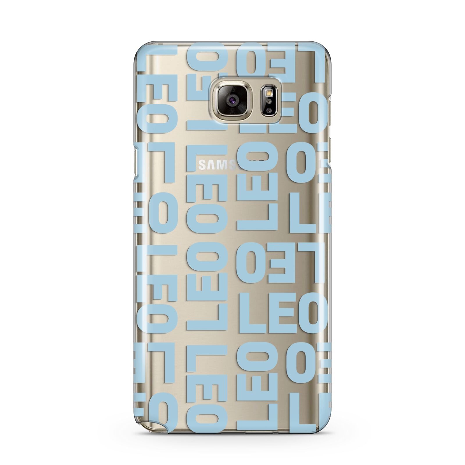 Bold Blue Block Names Samsung Galaxy Note 5 Case