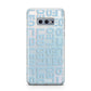 Bold Blue Block Names Samsung Galaxy S10E Case