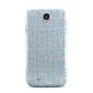 Bold Blue Block Names Samsung Galaxy S4 Case