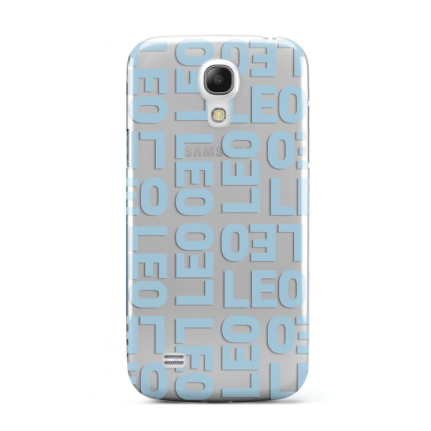 Bold Blue Block Names Samsung Galaxy S4 Mini Case