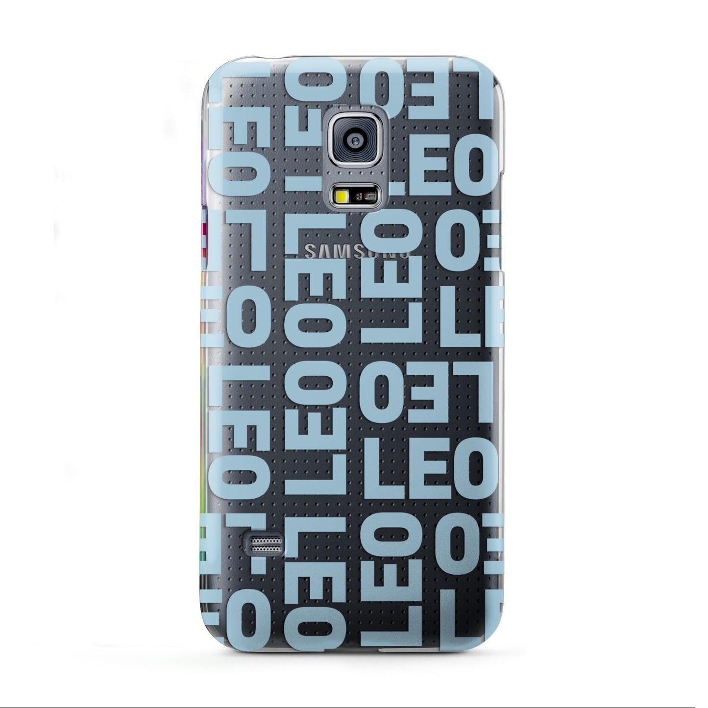 Bold Blue Block Names Samsung Galaxy S5 Mini Case