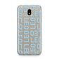 Bold Blue Block Names Samsung J5 2017 Case