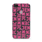 Bold Pink Repeating Name Apple iPhone 4s Case