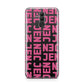 Bold Pink Repeating Name Huawei Mate 20 Lite
