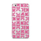 Bold Pink Repeating Name Huawei P8 Lite Case