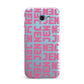 Bold Pink Repeating Name Samsung Galaxy A7 2017 Case