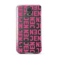 Bold Pink Repeating Name Samsung Galaxy S5 Case