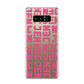 Bold Pink Repeating Name Samsung Galaxy S8 Case