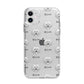 Bolognese Icon with Name Apple iPhone 11 in White with Bumper Case