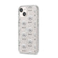 Bolognese Icon with Name iPhone 14 Glitter Tough Case Starlight Angled Image