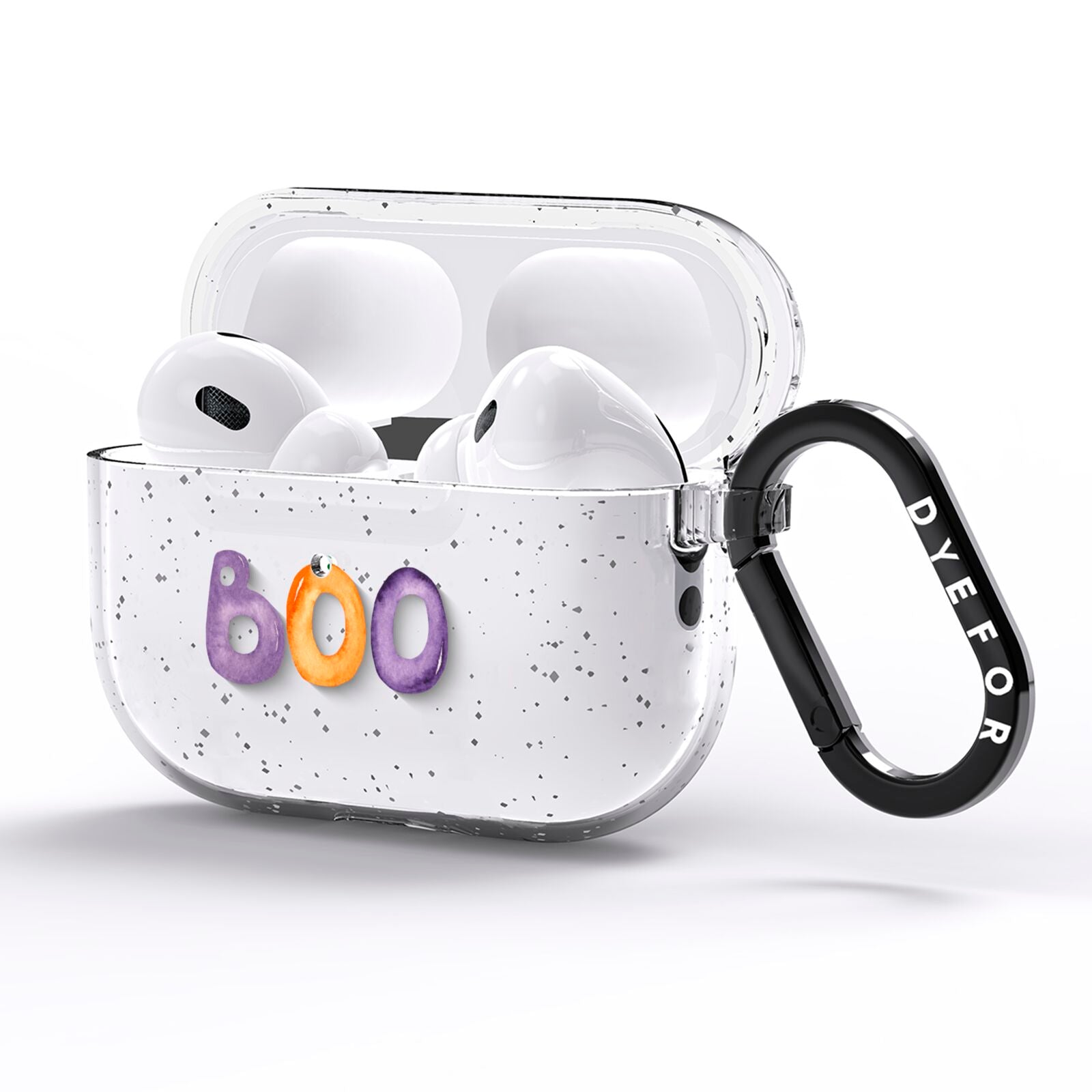 Boo AirPods Pro Glitter Case Side Image