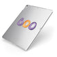 Boo Apple iPad Case on Silver iPad Side View
