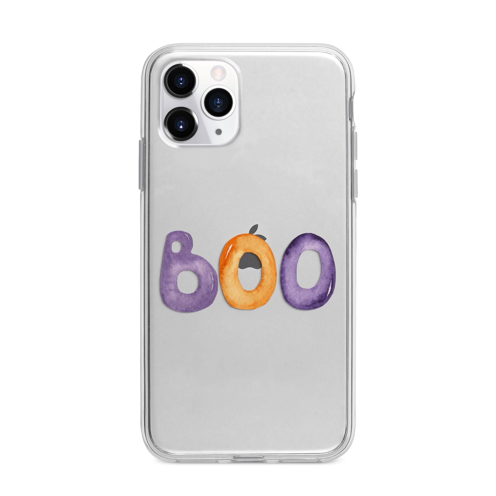 Boo Apple iPhone 11 Pro Max in Silver with Bumper Case