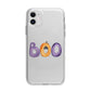 Boo Apple iPhone 11 in White with Bumper Case
