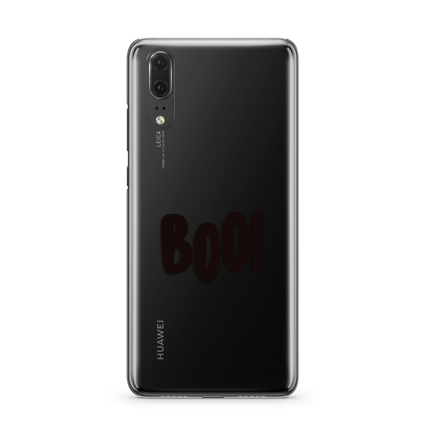 Boo Black Huawei P20 Phone Case