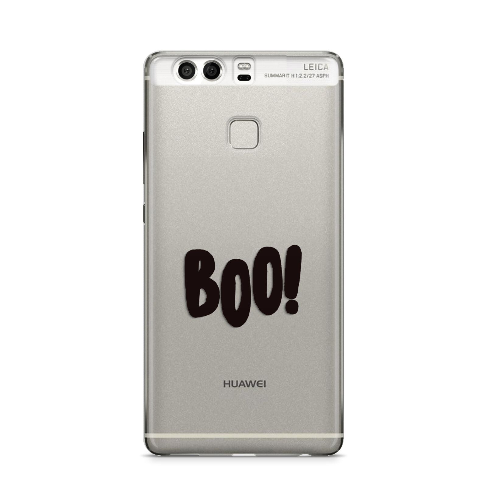 Boo Black Huawei P9 Case