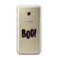 Boo Black Samsung Galaxy A3 2017 Case on gold phone