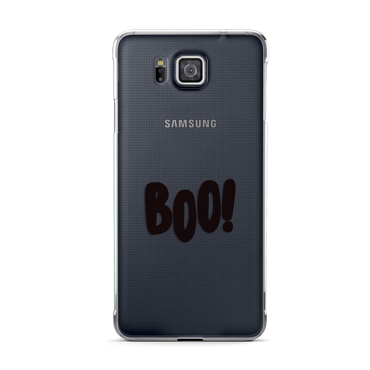 Boo Black Samsung Galaxy Alpha Case