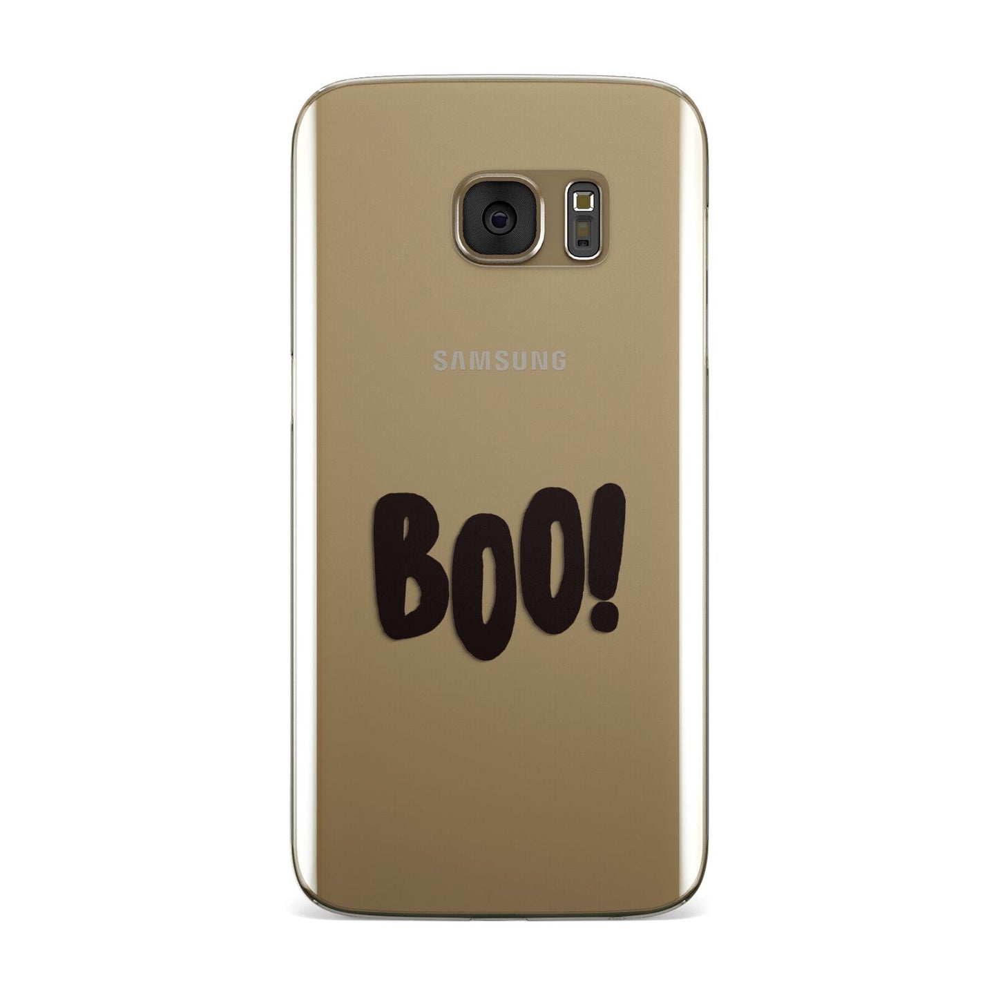 Boo Black Samsung Galaxy Case