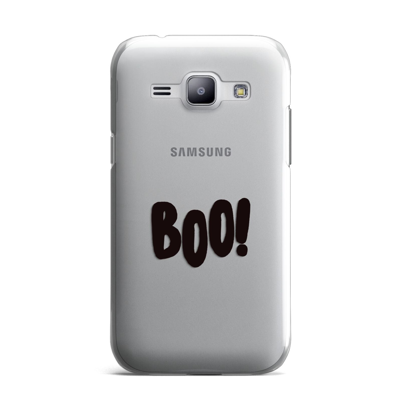 Boo Black Samsung Galaxy J1 2015 Case