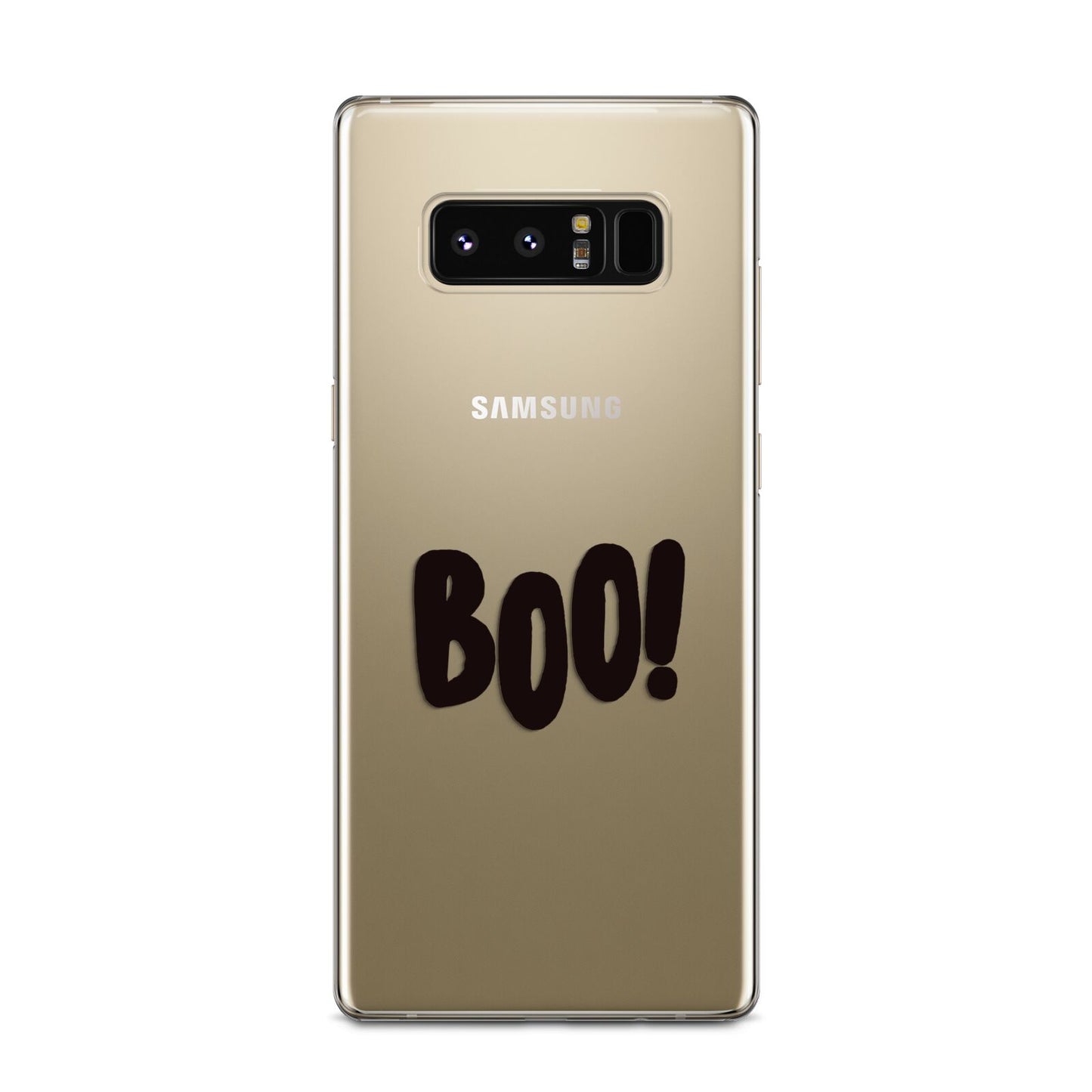Boo Black Samsung Galaxy Note 8 Case