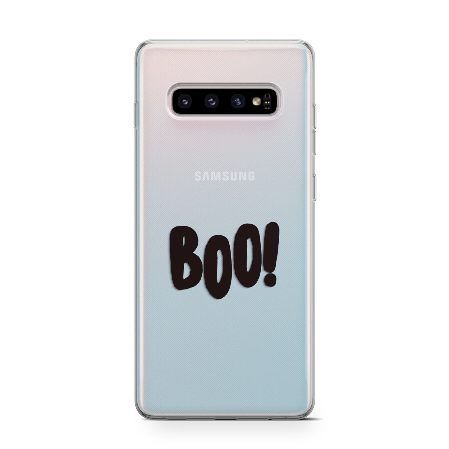 Boo Black Samsung Galaxy S10 Case