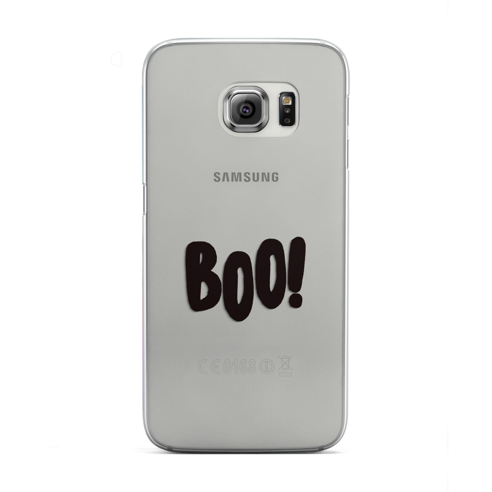Boo Black Samsung Galaxy S6 Edge Case