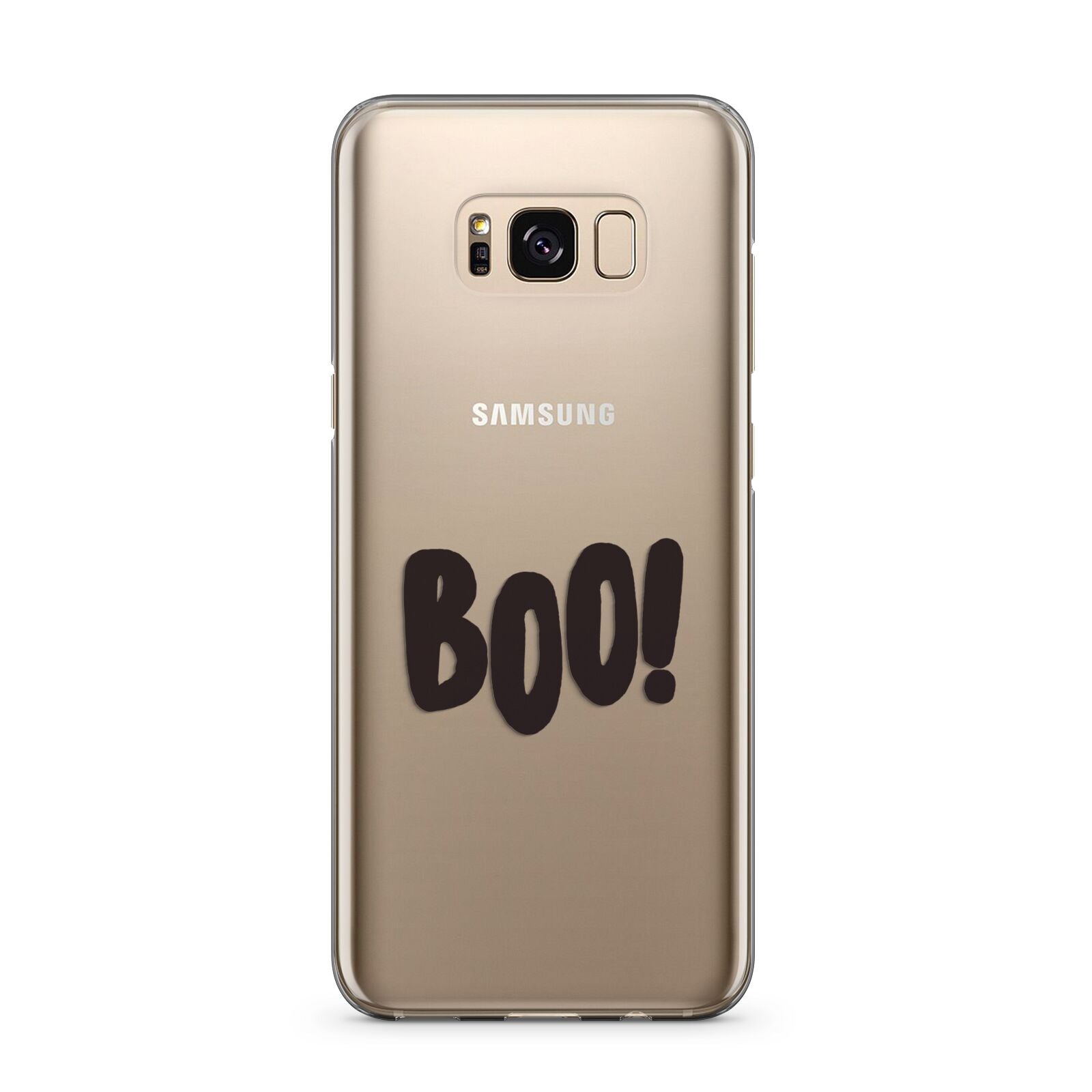 Boo Black Samsung Galaxy S8 Plus Case