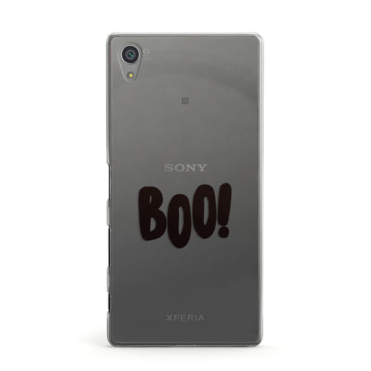 Boo Black Sony Xperia Case