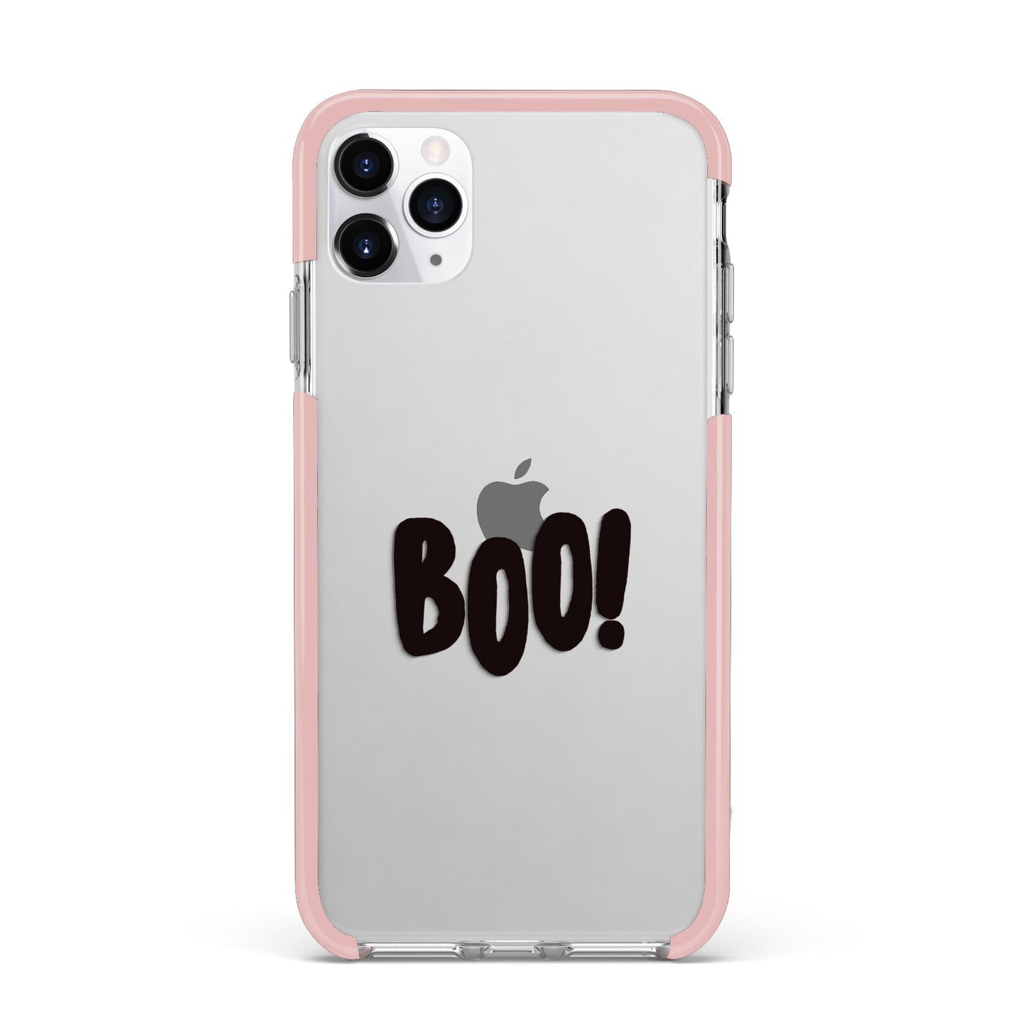 Boo Black iPhone 11 Pro Max Impact Pink Edge Case