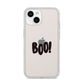 Boo Black iPhone 14 Clear Tough Case Starlight