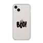 Boo Black iPhone 14 Plus Clear Tough Case Starlight