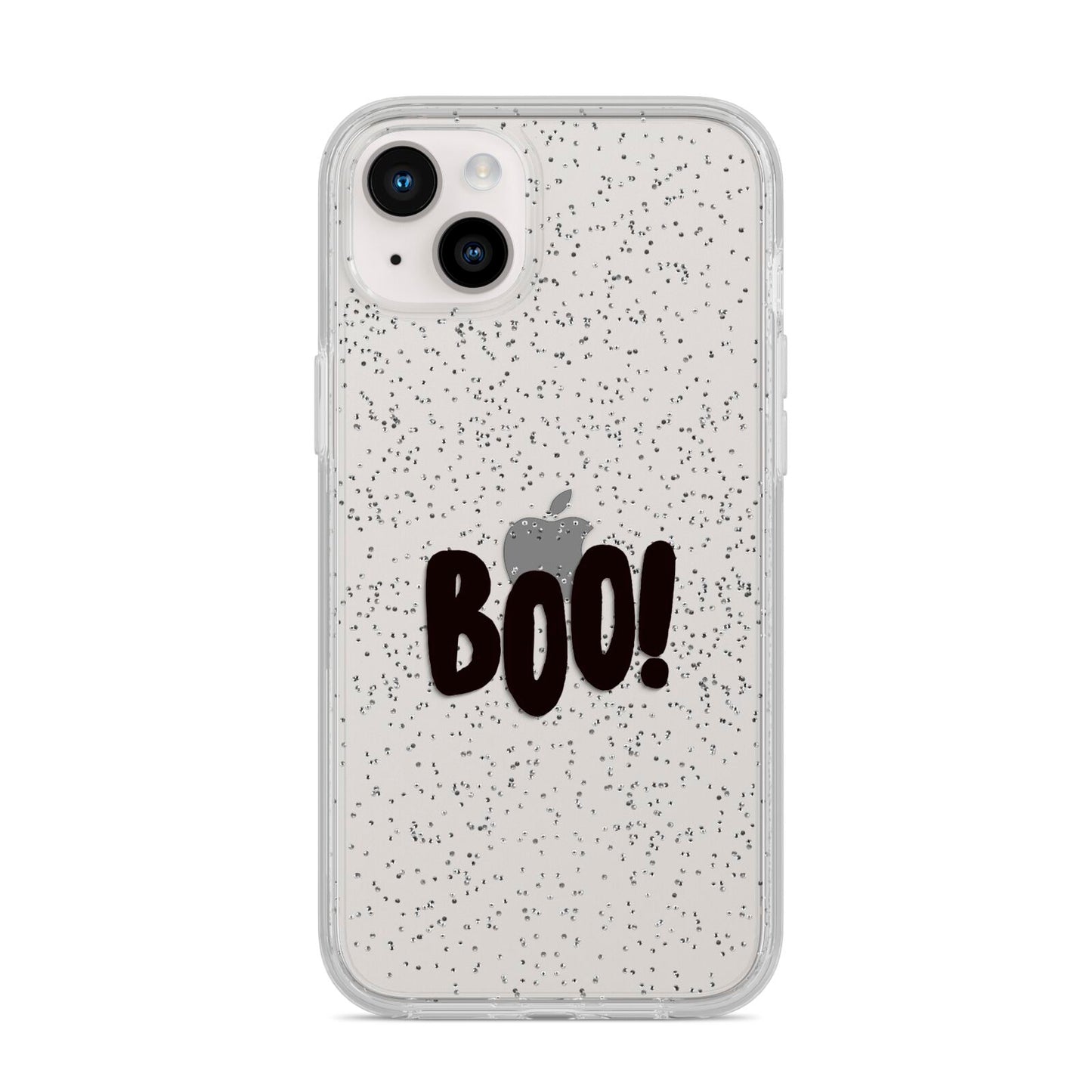 Boo Black iPhone 14 Plus Glitter Tough Case Starlight