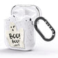 Boo Ghost Custom AirPods Glitter Case Side Image
