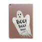 Boo Ghost Custom Apple iPad Rose Gold Case