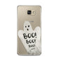 Boo Ghost Custom Samsung Galaxy A5 2016 Case on gold phone